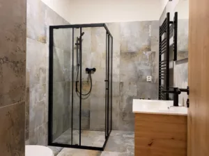 Bytový dům Zlatý potok Šlapanice Prodej bytu Šlapanice 2 10 Prodej bytu Šlapanice, Koupelna bytu č. 2 v bytovém domě Zlatý potok